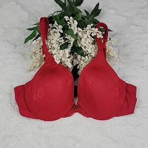 WARNER'S Red Bra [SIZE 34C]‎
